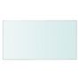 Voir la diapositive 2 : VIDAXL Panneau d'etagere Verre transparent 30 x 12 cm