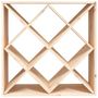 Voir la diapositive 5 : VIDAXL Armoire a vin 62x25x62 cm Bois de pin massif