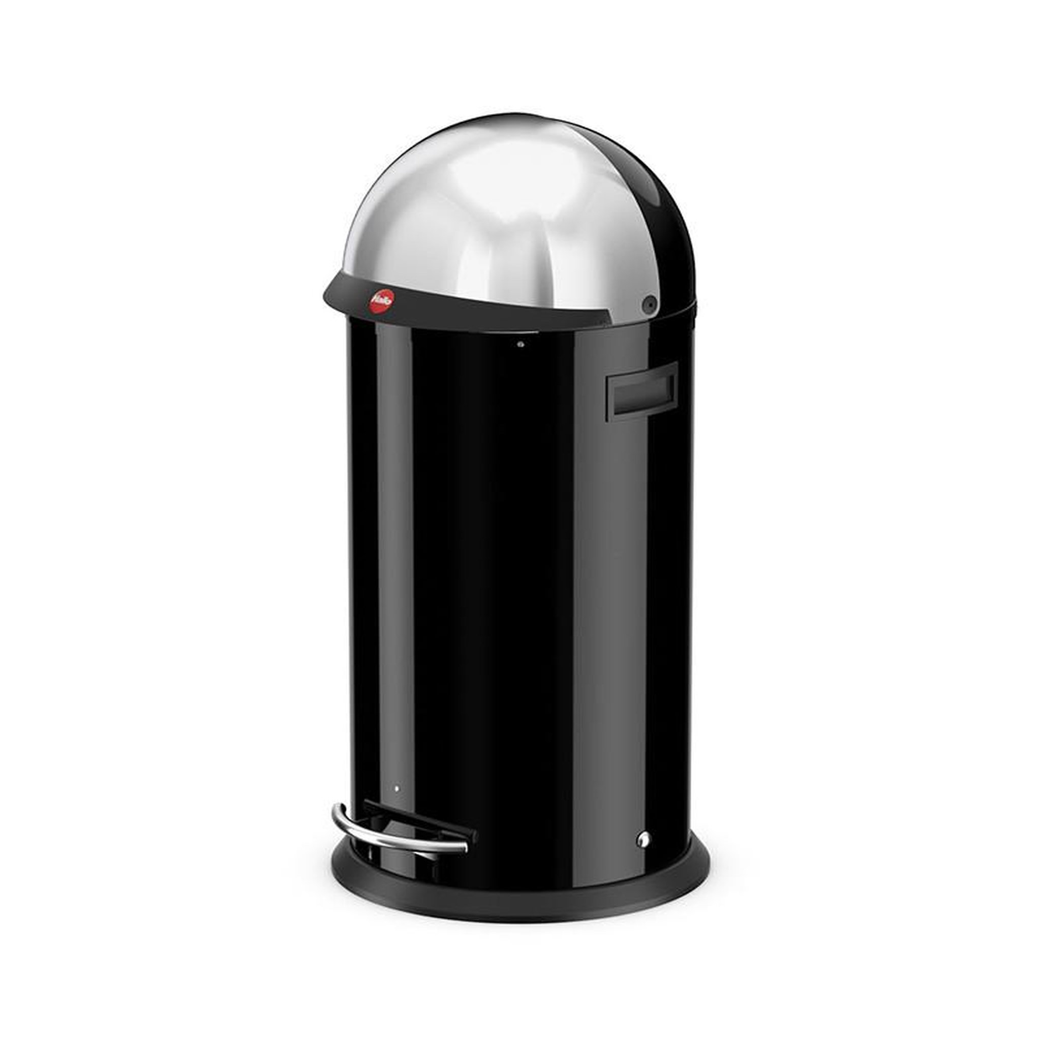 HAILO Poubelle à pédale grand volume KickVisier XL 36L - Noir