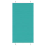 VIDAXL Store plisse vert petrole 110x200cm largeur du tissu 109,4cm