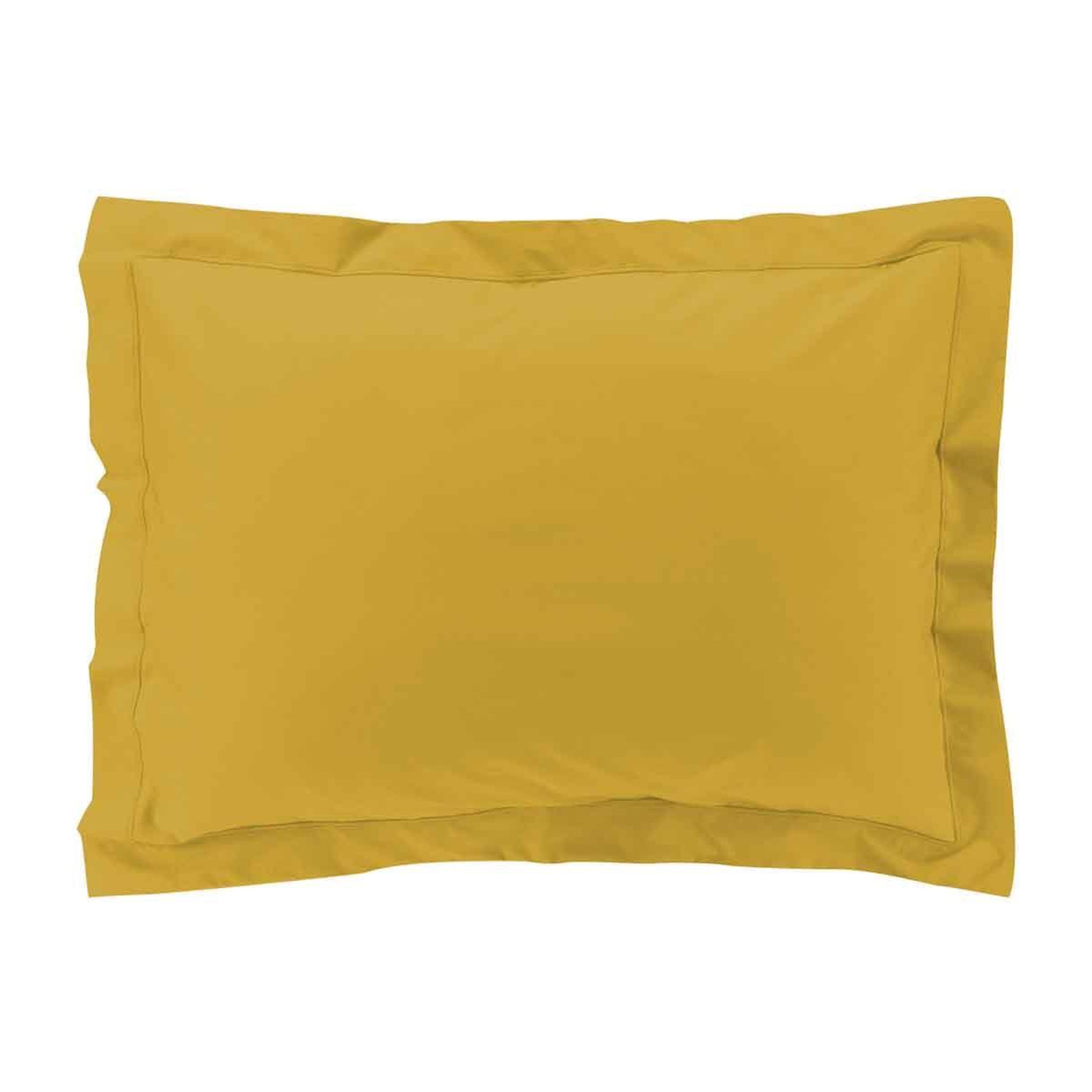 Douceur d'Intérieur Taie d'Oreiller  Percaline  50x70cm Ocre