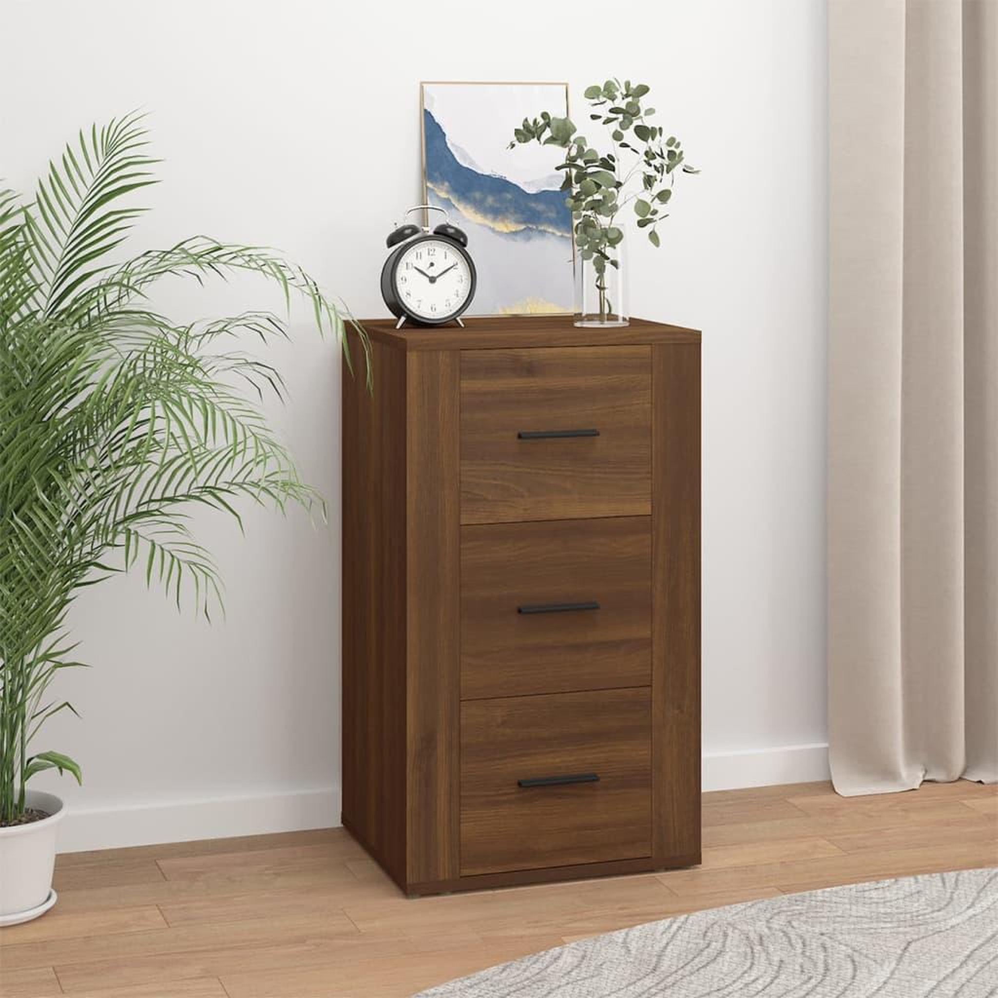 Voir la diapositive 1 : VIDAXL Buffet Chene marron 40x33x70 cm Bois d'ingenierie