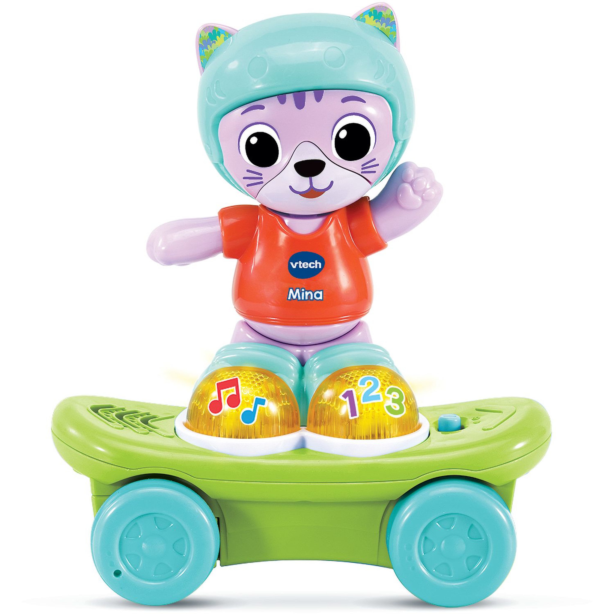 Voir la diapositive 3 : VTECH BABY Mina, mon chat rouli' golo