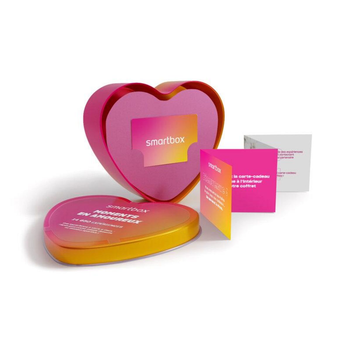 Smartbox Moments en amoureux - Coffret Cadeau Multi-thèmes
