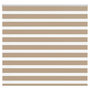 Voir la diapositive 1 : VIDAXL Store zebre marron sable largeur du tissu 160,9 cm polyester