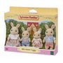Voir la diapositive 2 : Sylvanian Families 5706 La famille lapin creme