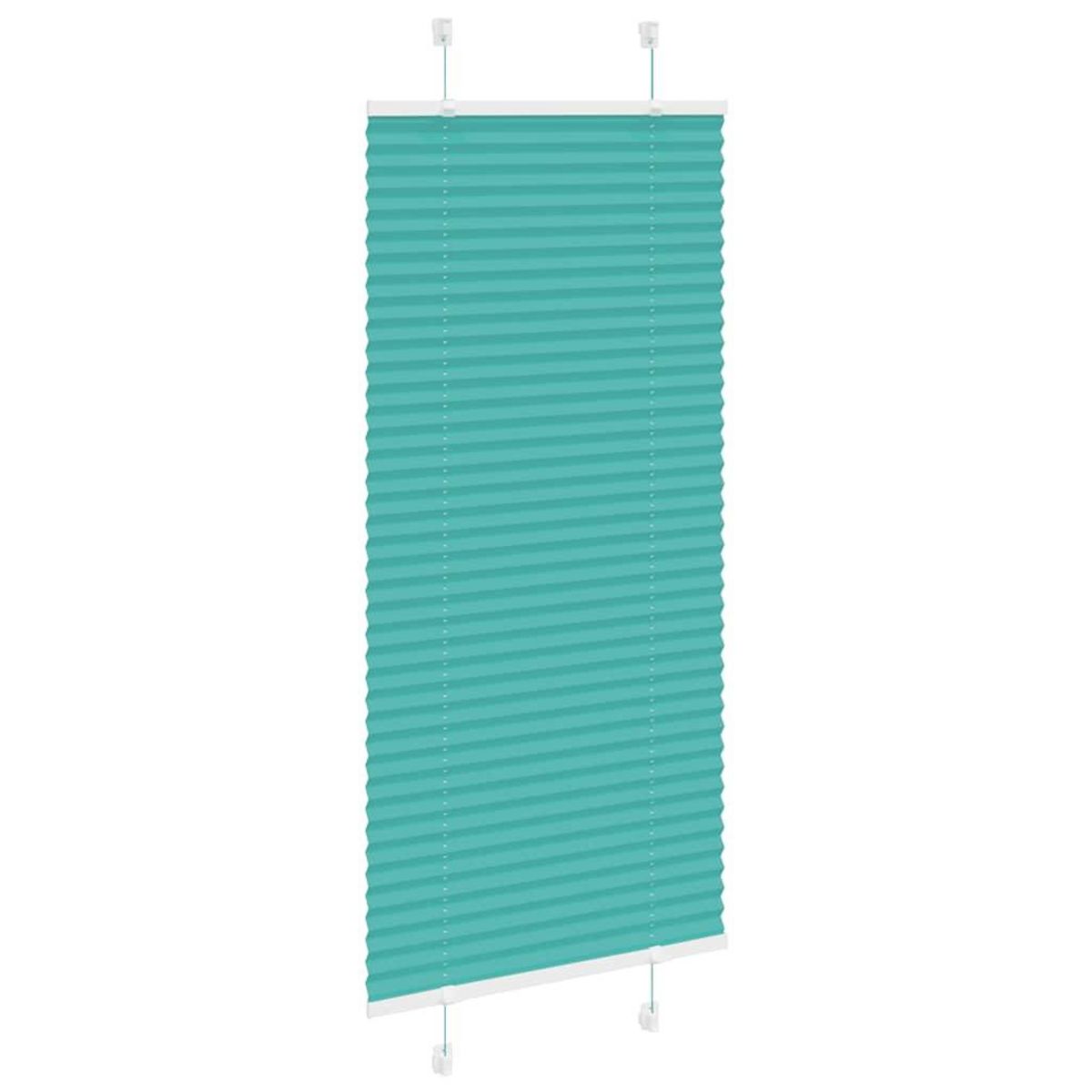 VIDAXL Store plisse vert petrole 60x150 cm largeur du tissu 59,4 cm