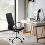 Voir la diapositive 4 : VS VENTA-STOCK Fauteuil de Bureau Morgan inclinable Noir, Cuir synthétique