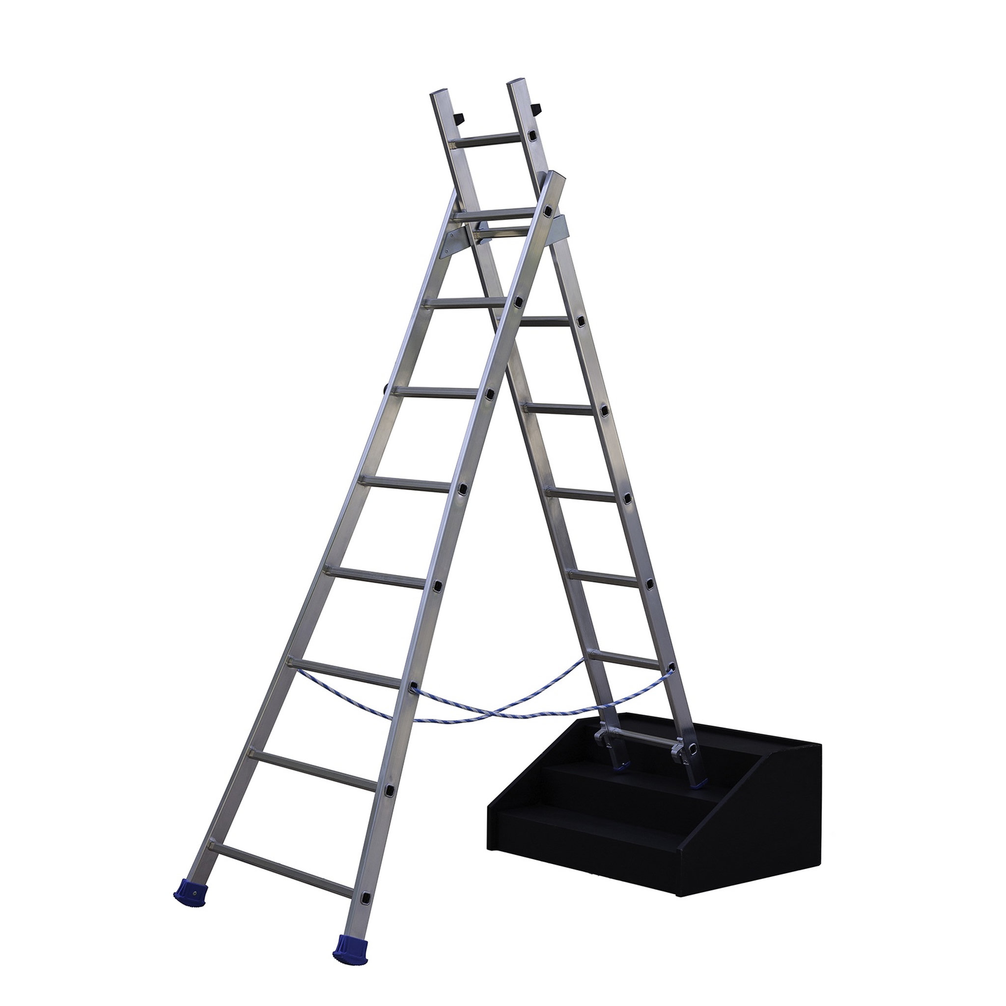 Voir la diapositive 4 : CENTAURE Echelle transformable 2 plans KET2 2m30/3m70