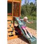 Voir la diapositive 4 : Kidkraft Aire de jeux avec toboggan - Bois - H2,41m - AINSLEY 