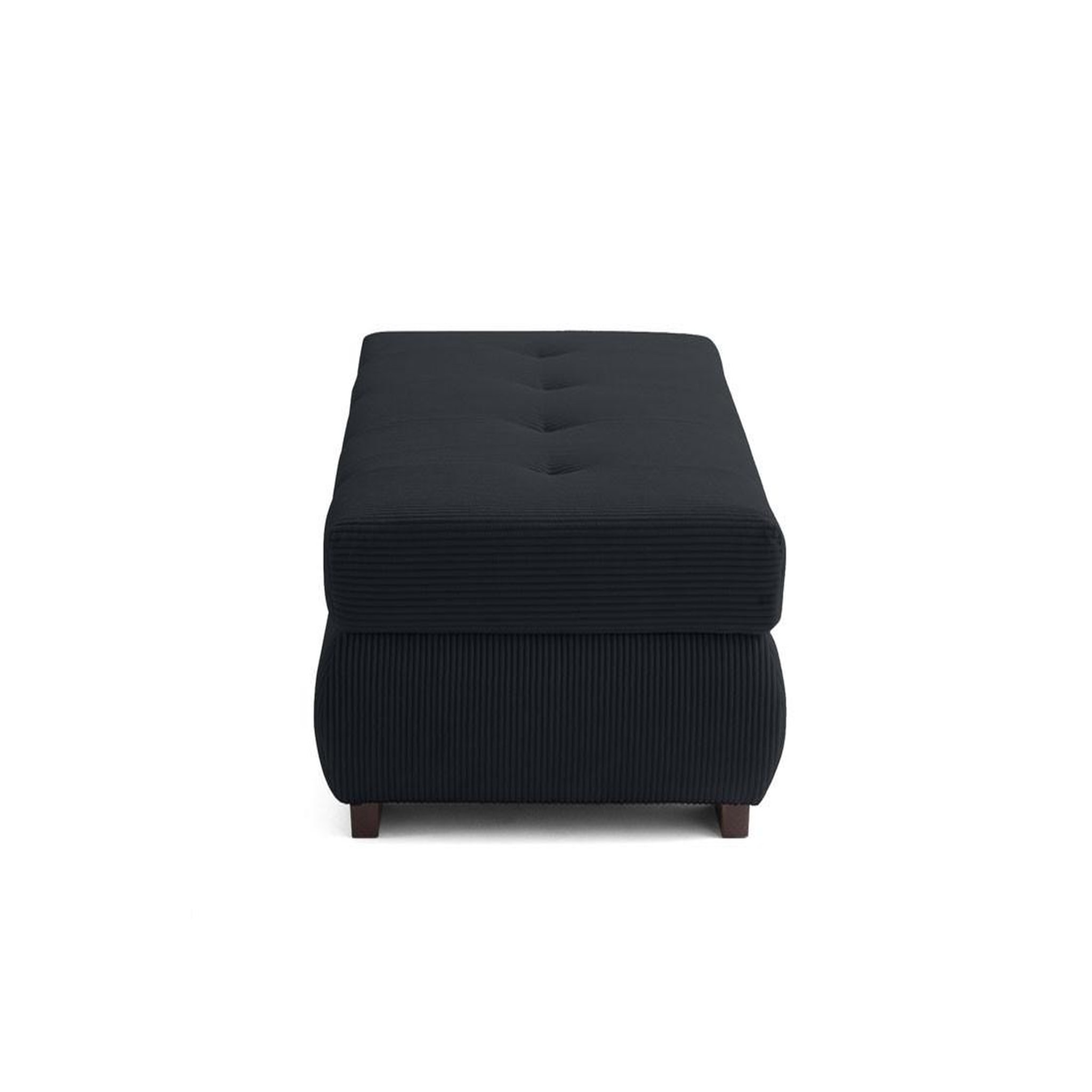 Voir la diapositive 5 : LISA DESIGN Vermont - pouf d'appoint - en velours côtelé