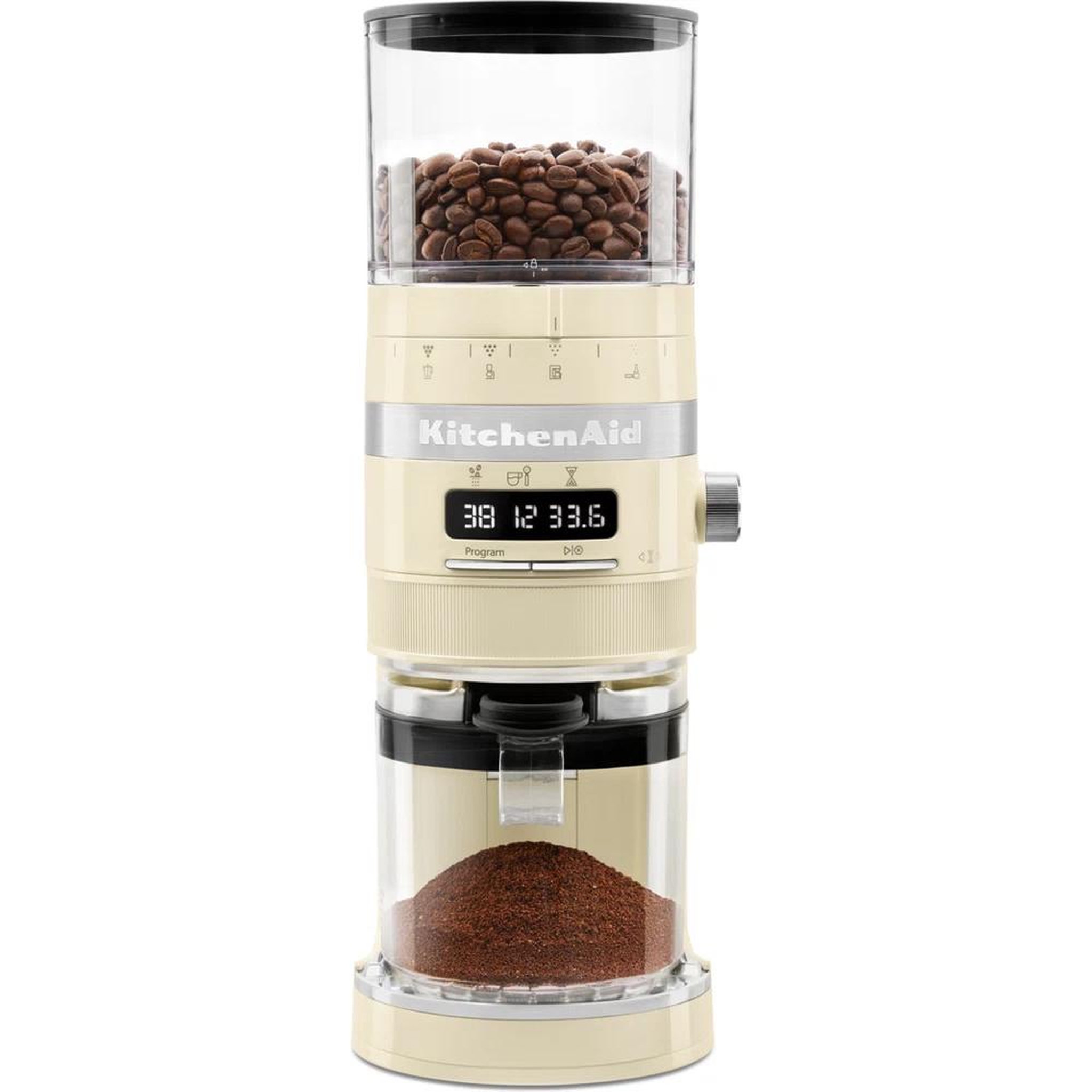 KitchenAid Moulin à café 340g 240w crème - 5kcg8433eac