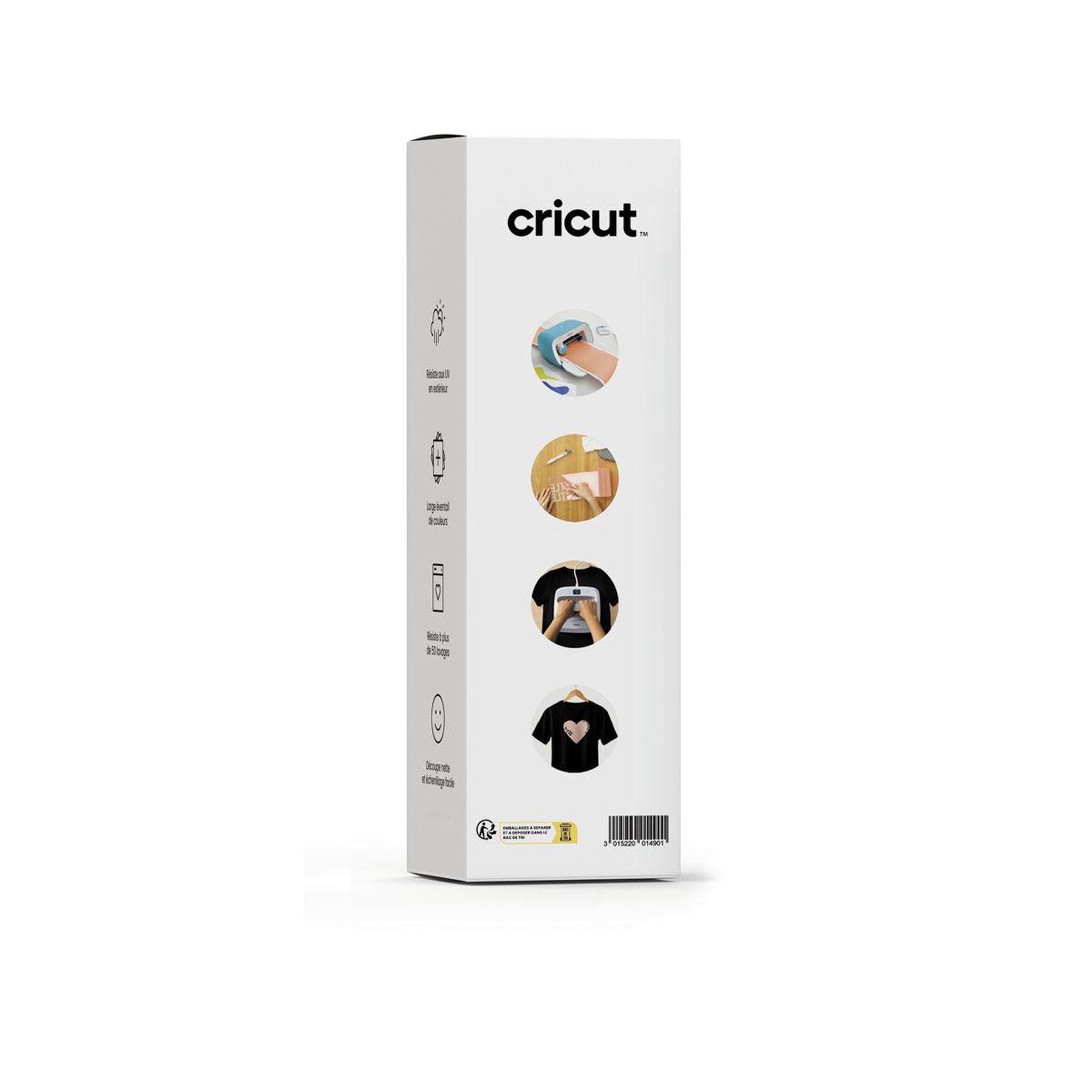 Voir la diapositive 4 : CRICUT Accessoire Pack Iron-on Custom tous textiles