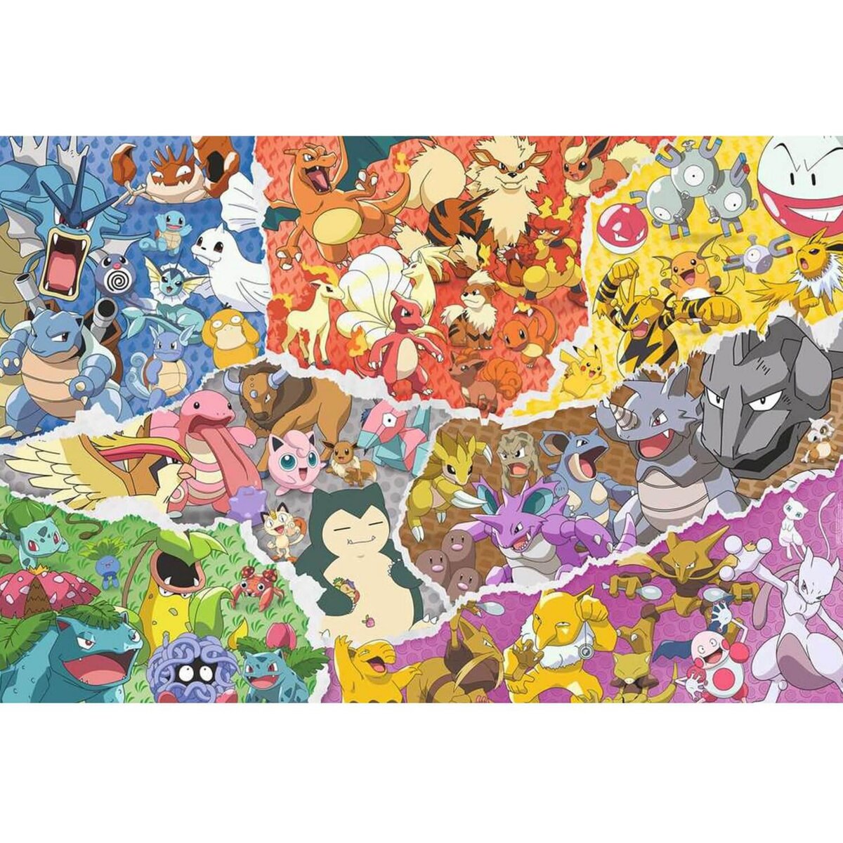 RAVENSBURGER Puzzle 5000 pièces : Pokémon Allstars