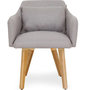 Voir la diapositive 2 : Paris Prix Fauteuil Scandinave  Alan  70cm Beige