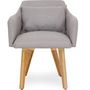 Voir la diapositive 2 : Paris Prix Fauteuil Scandinave  Alan  70cm Beige