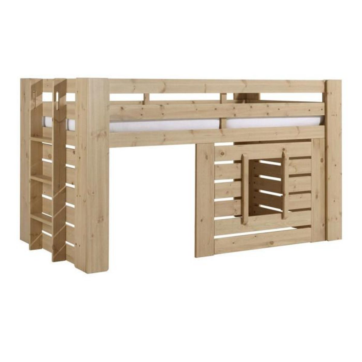 Paris Prix Lit Combiné Compact Enfant  Oliver  90x200cm Chêne