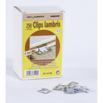 CENTRALE BRICO Lot de 250 clips + clous pour lambris bois