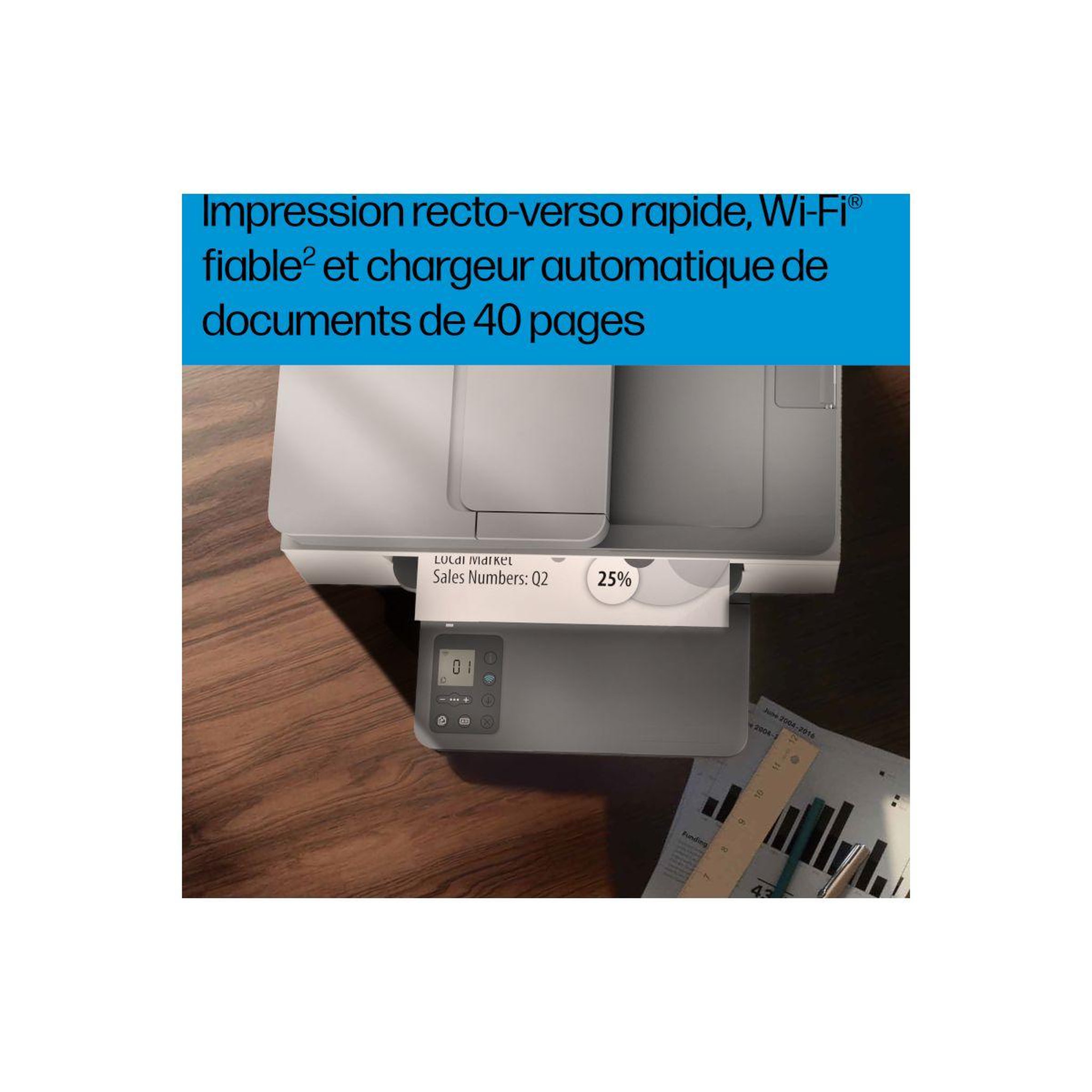 Voir la diapositive 3 : HP Imprimante multifonction laserjet m234sdw