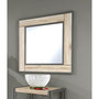 Voir la diapositive 2 : Paris Prix Miroir Mural  Anabelle  70cm Chêne & Gris