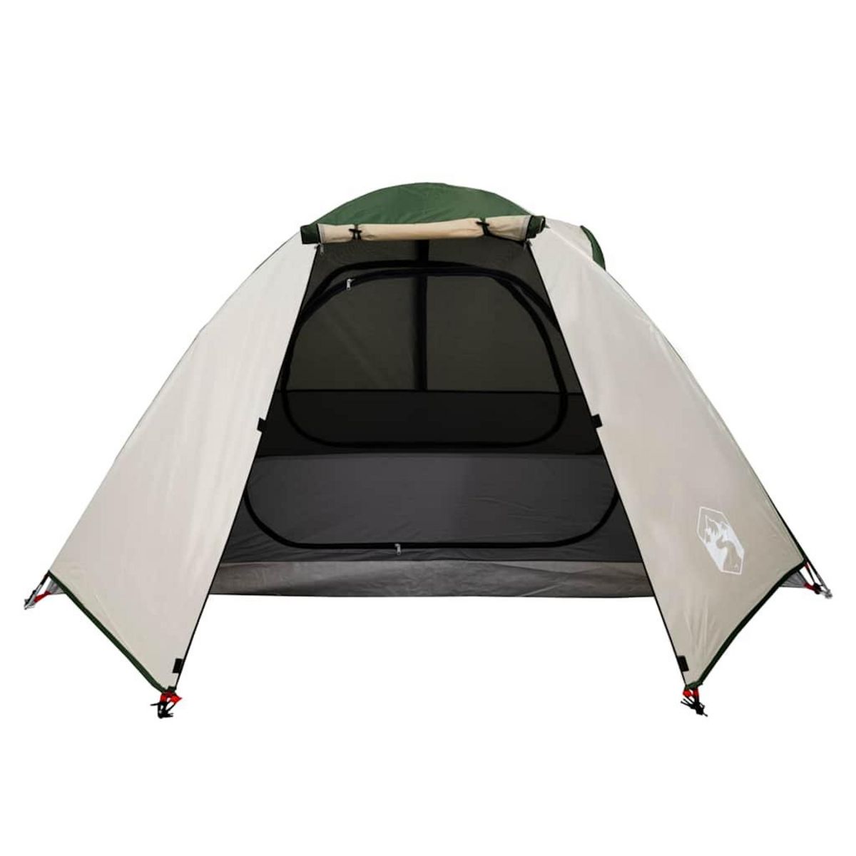VIDAXL Tente de camping a dome 2 personne vert impermeable