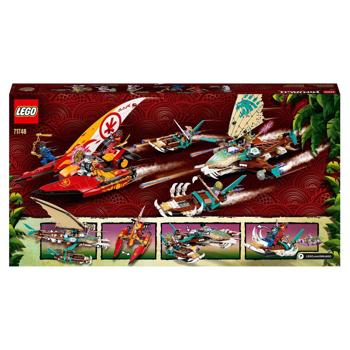 LEGO Ninjago 71748 - La bataille de catamarans