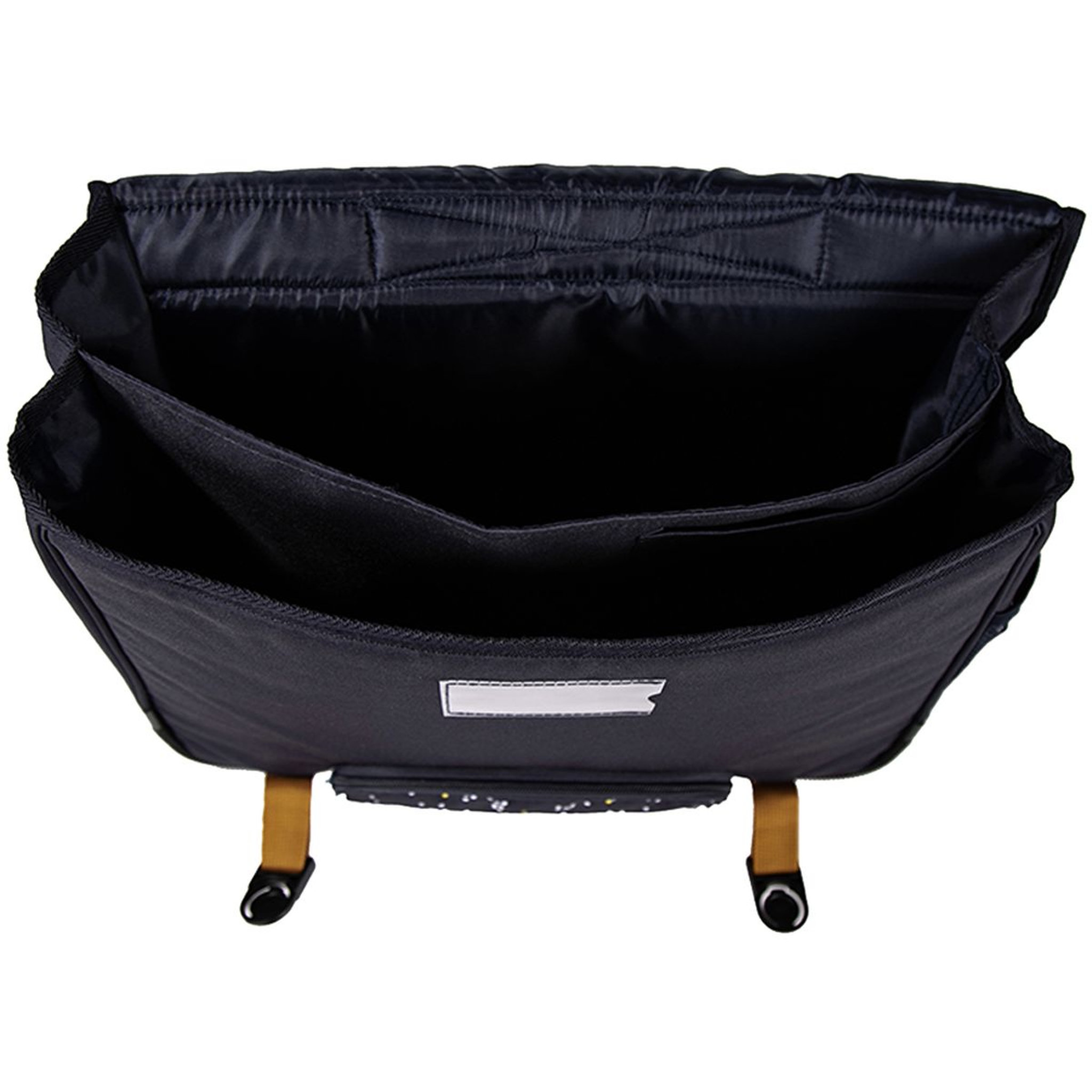 Voir la diapositive 5 : AUCHAN Cartable 41 cm CM1/CM2 noir Simply Dots
