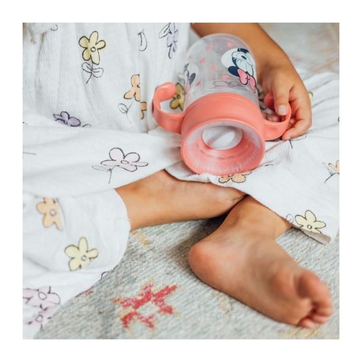 THERMOBABY TASSE D'APPRENTISSAGE 360 DEGRES - 360 training cup with lid MINNIE