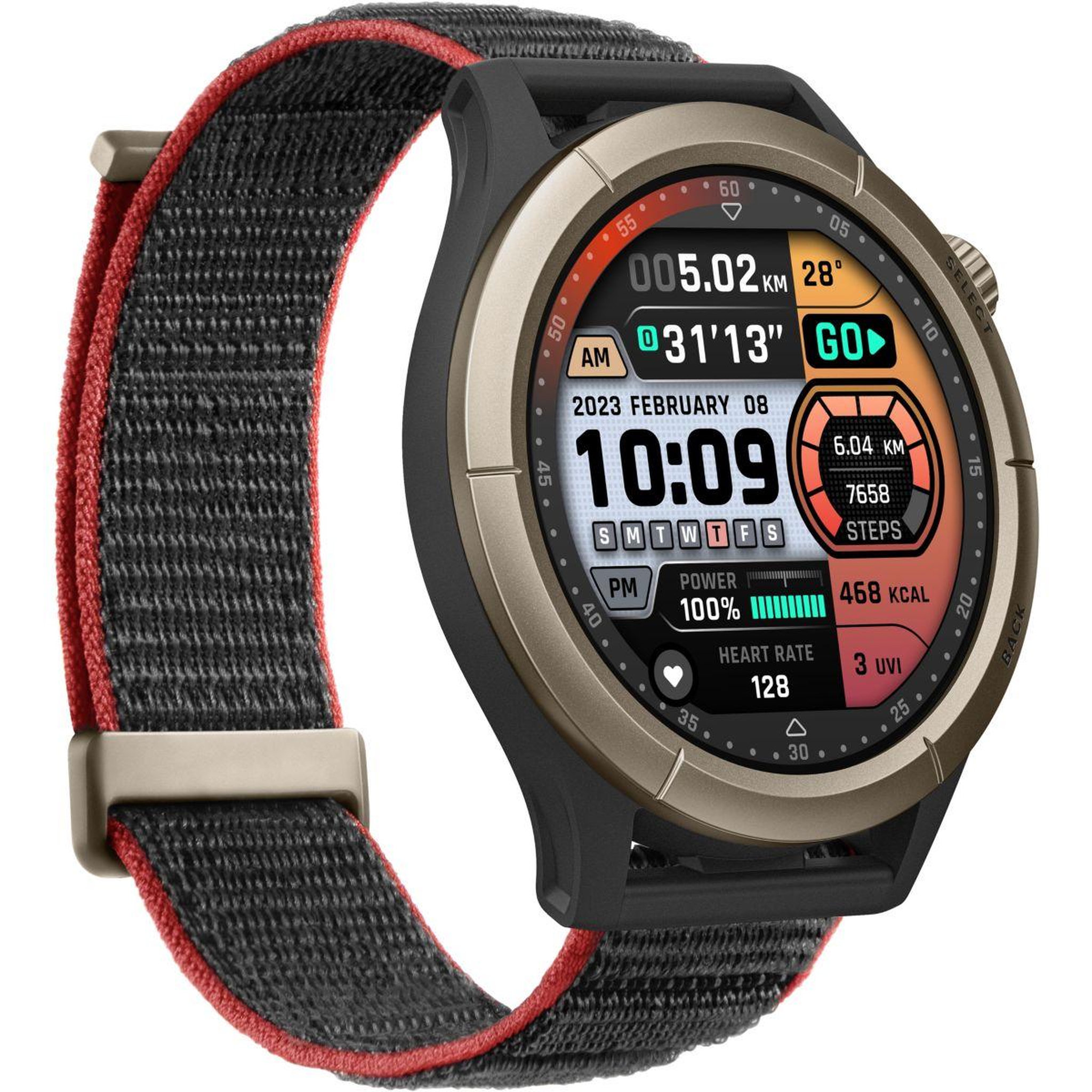 Voir la diapositive 3 : AMAZFIT Montre sport Cheetah pro