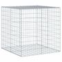 Voir la diapositive 2 : VIDAXL Panier gabion avec couvercle 100x100x100 cm fer galvanise