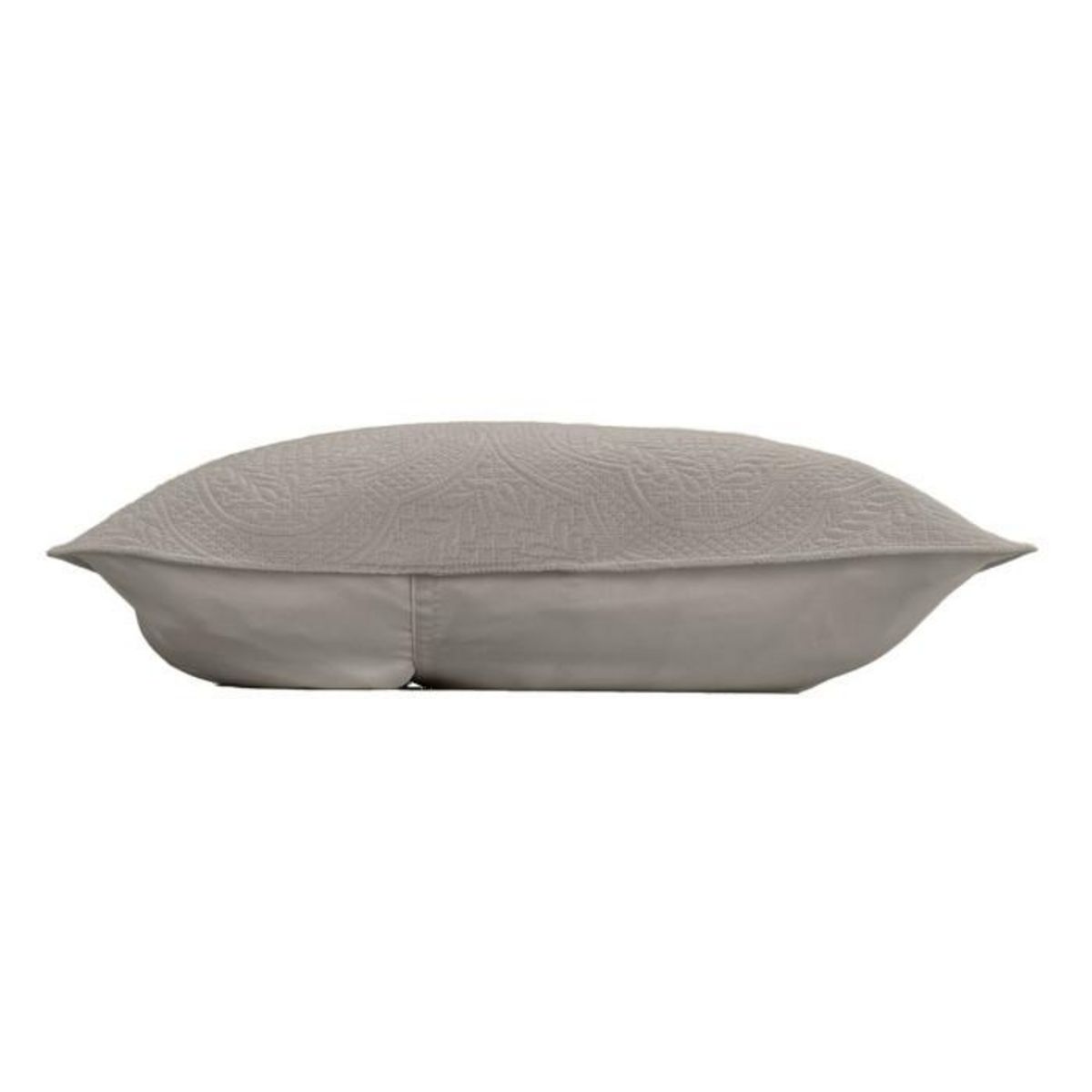 Paris Prix Couvre-Lit & 2 Housses de Coussin  Romane  220x240cm Gris