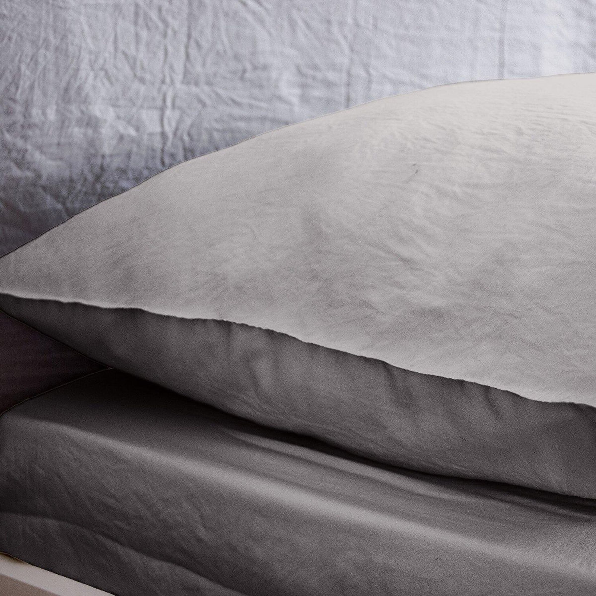 Home collection Drap housse microfibre lavee