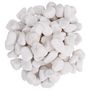 Voir la diapositive 4 : VIDAXL Galets polis 10 kg blanc 2 5 cm