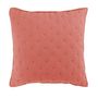 Voir la diapositive 2 : Paris Prix Housse de Coussin  Mellow  40x40cm Terracotta & Blanc