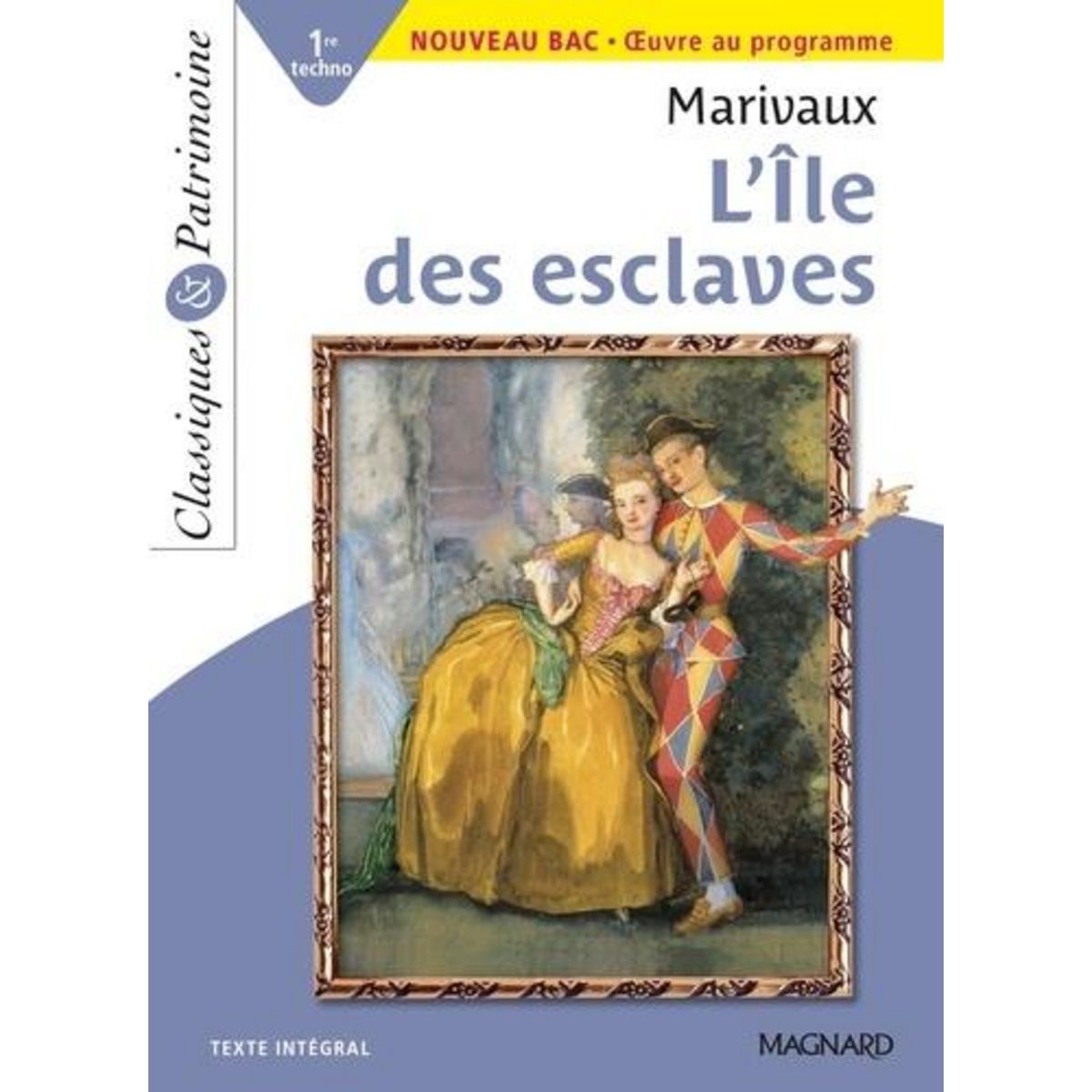 L'ILE DES ESCLAVES, Marivaux Pierre de