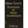  ANOREXIE ET DESIR MIMETIQUE, Girard René