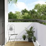 VIDAXL Paravent de balcon blanc 300x80 cm resine tressee