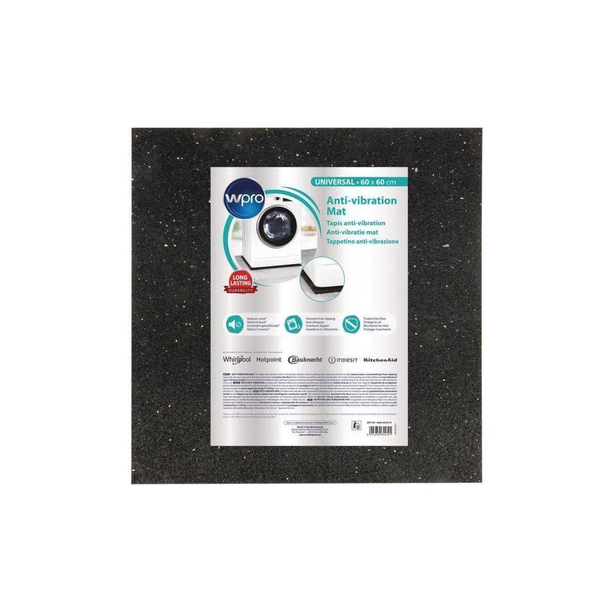 WPRO Tapis anti-vibration universal 60cmx60cm
