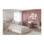 Voir la diapositive 2 : PARISOT PARISOT Chambre enfant complete Tete de lit + lit + bureau - Style contemporain - Decor acacia clair et blanc - CHARLEMAGNE