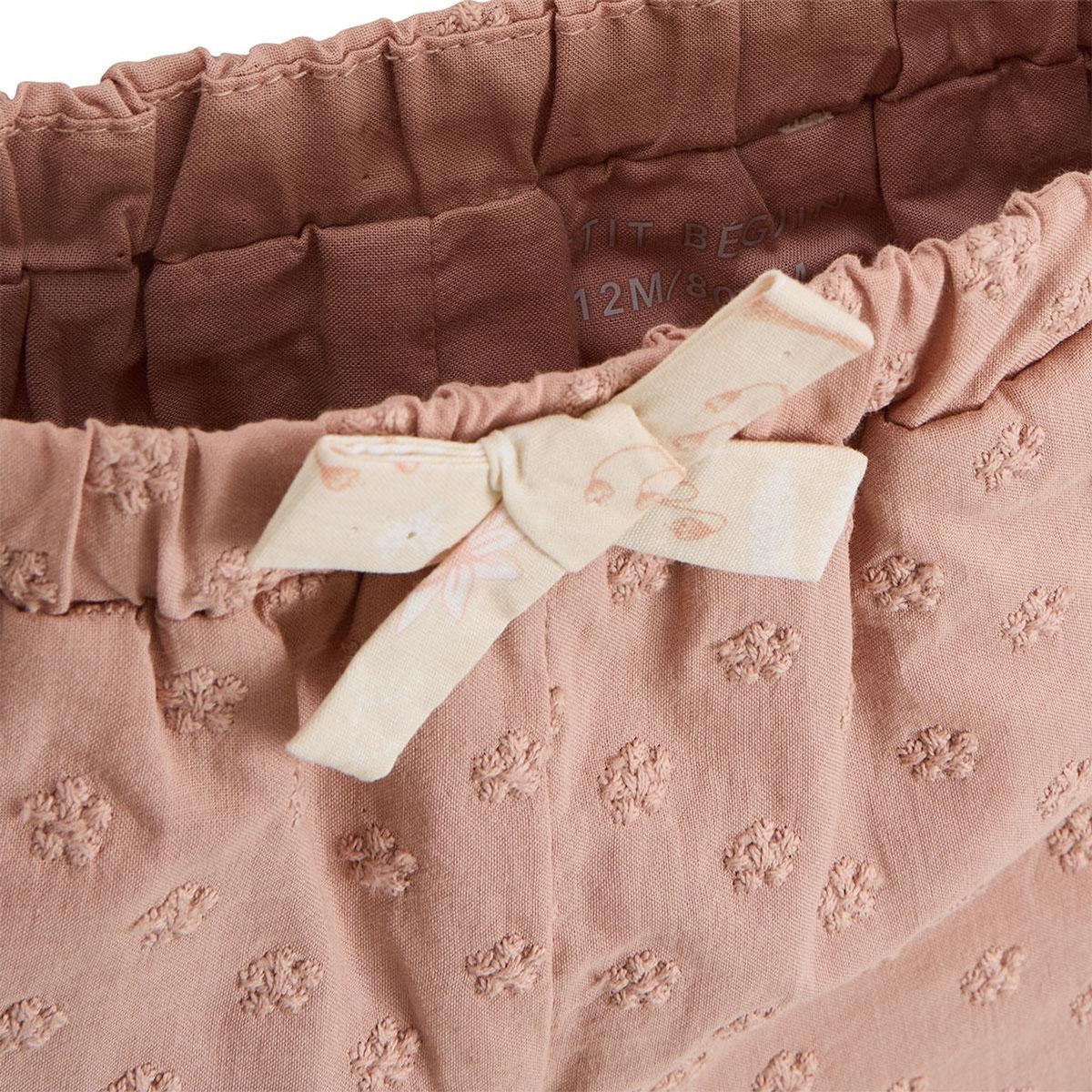 Petit Béguin Short enfant en broderie anglaise Poésie d'été