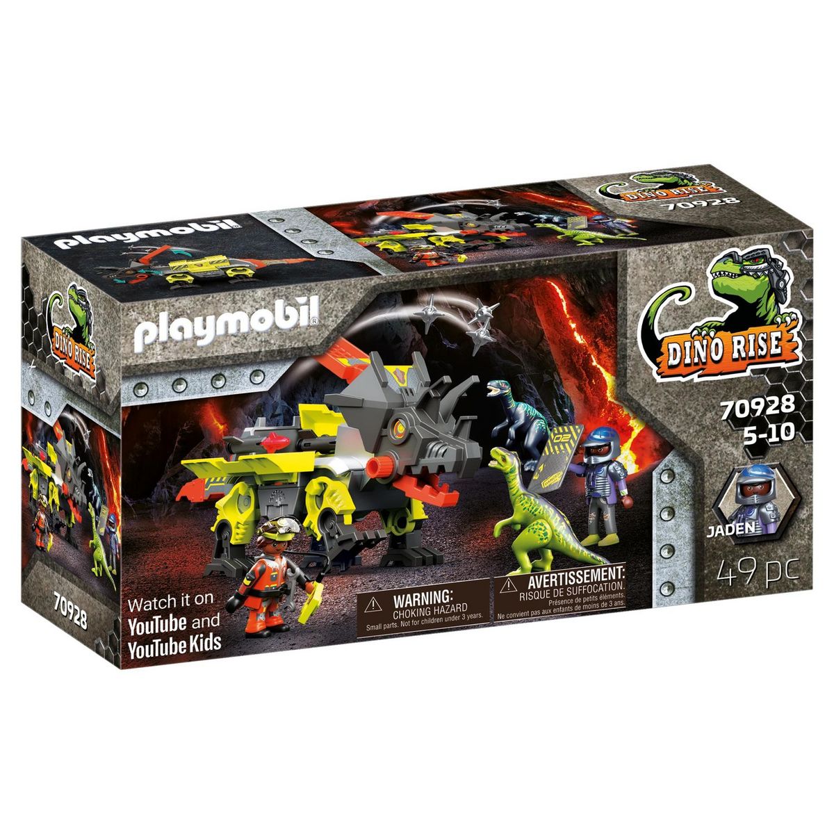 PLAYMOBIL 70928 Robo-Dino de combat
