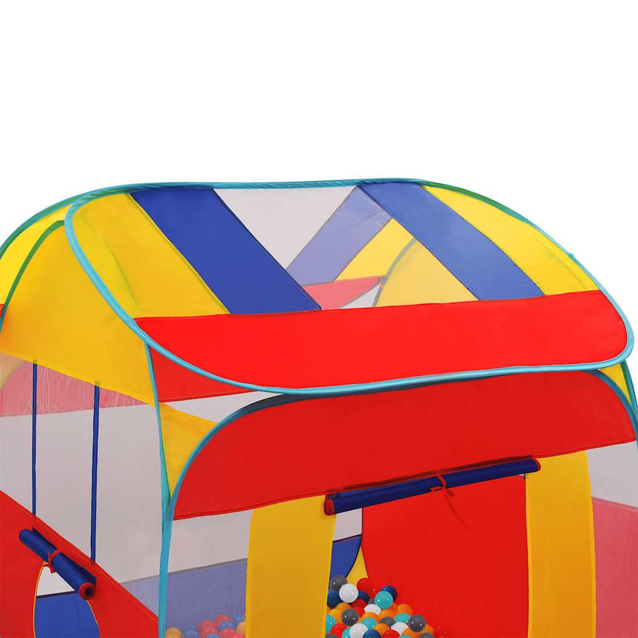 Voir la diapositive 5 : VIDAXL Tente de jeu avec 550 balles 123x120x126 cm