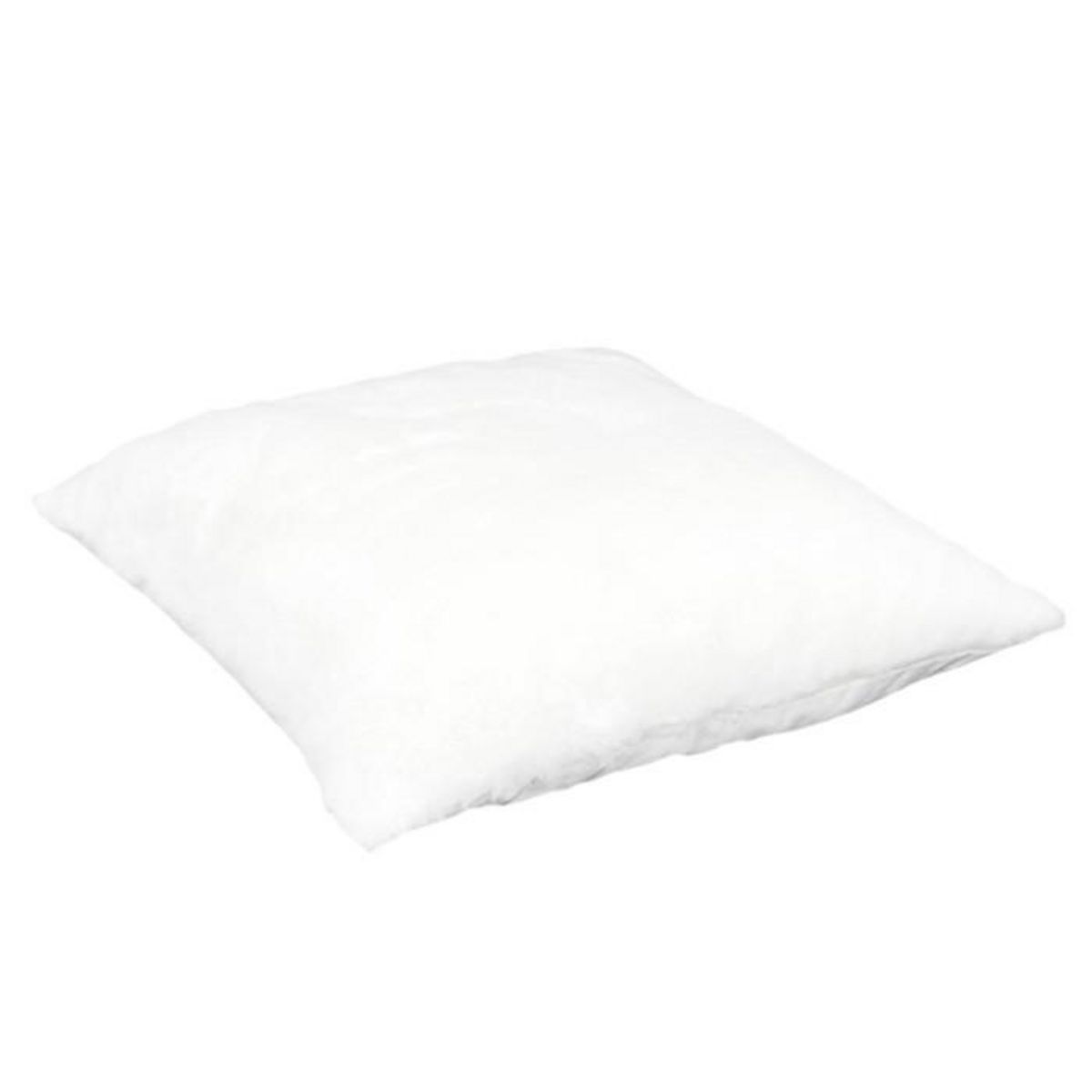 Paris Prix Coussin Déco  Imitation Fourrure  40x40cm Blanc