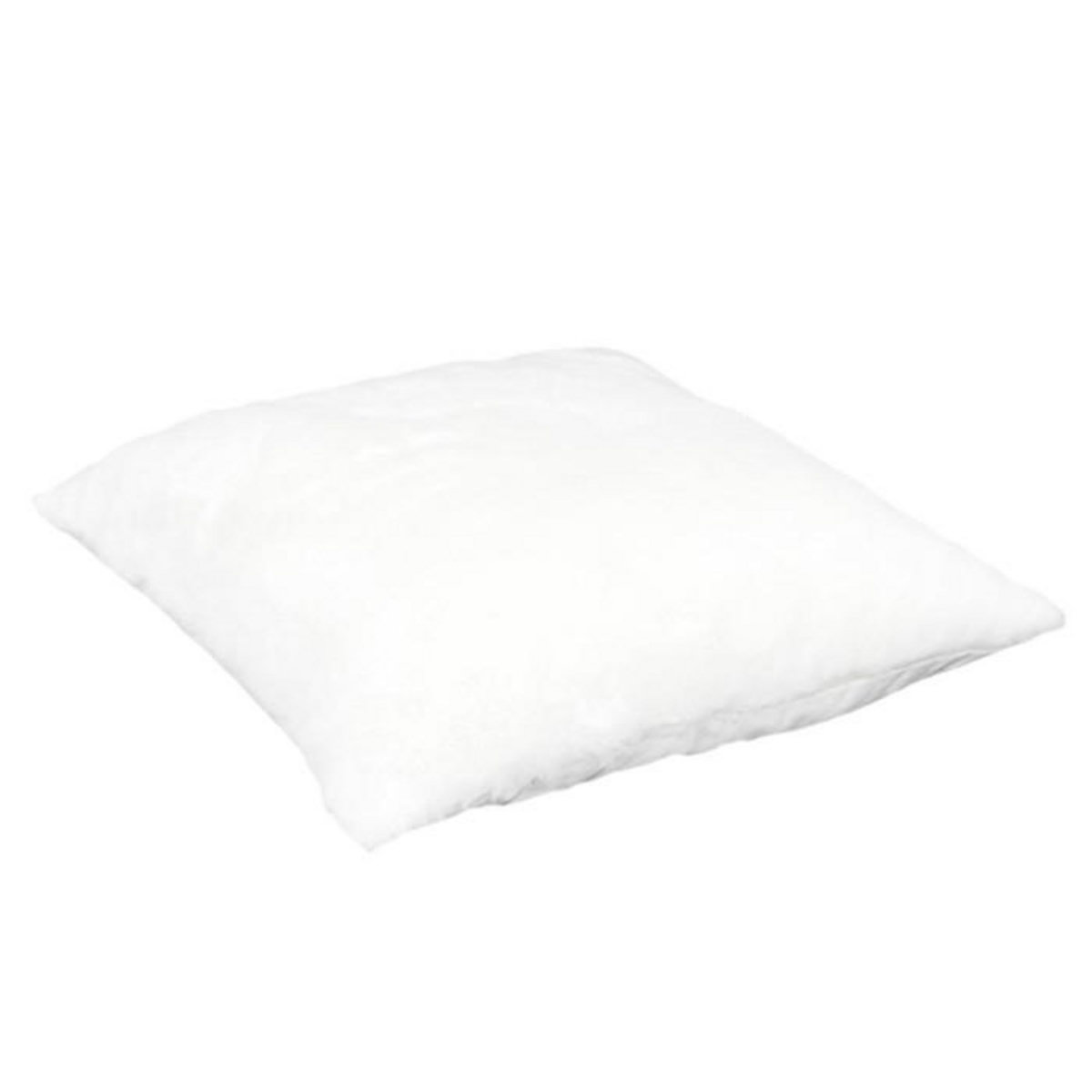 Paris Prix Coussin Déco  Imitation Fourrure  40x40cm Blanc