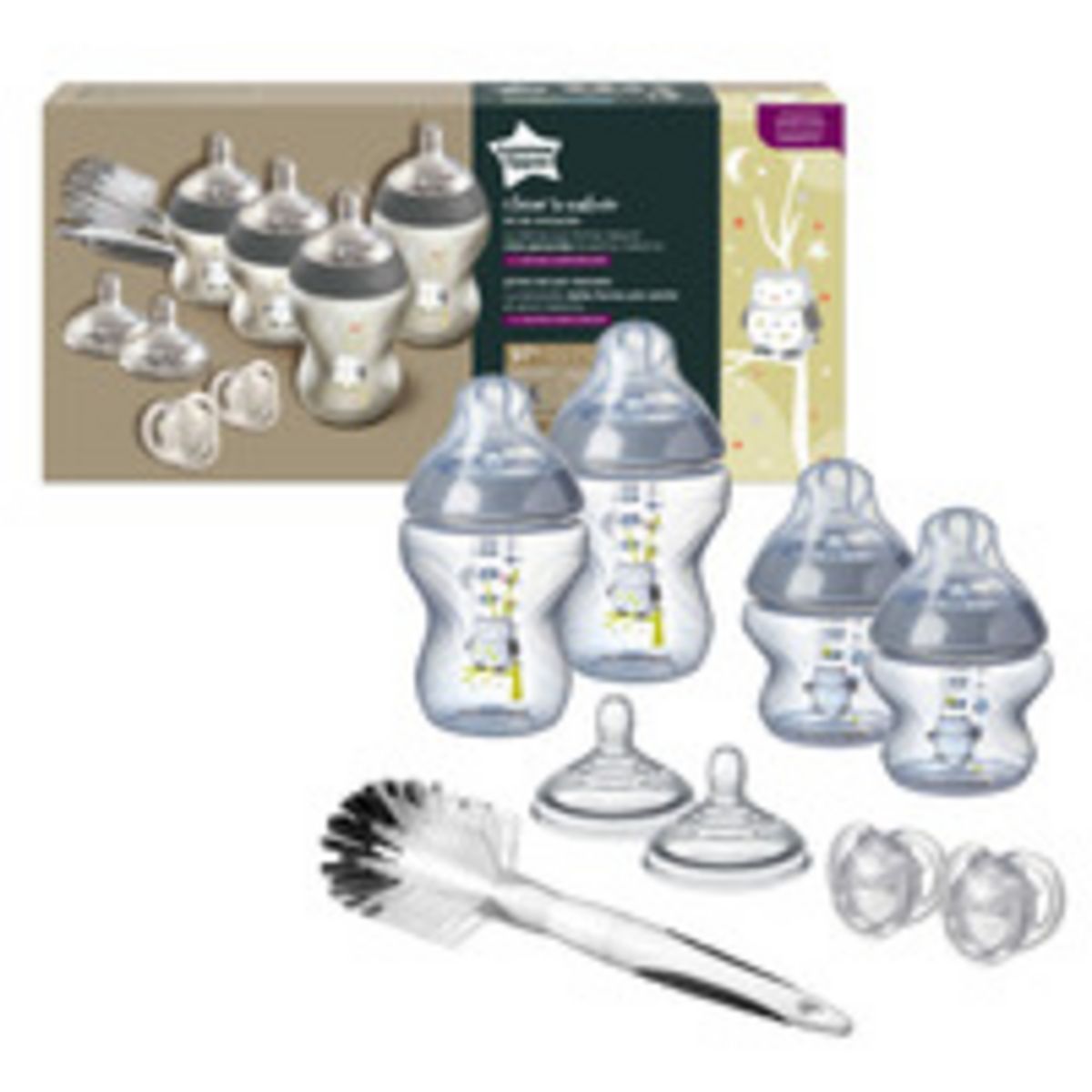TOMMEE TIPPEE Kit Naissance biberons et tétines 