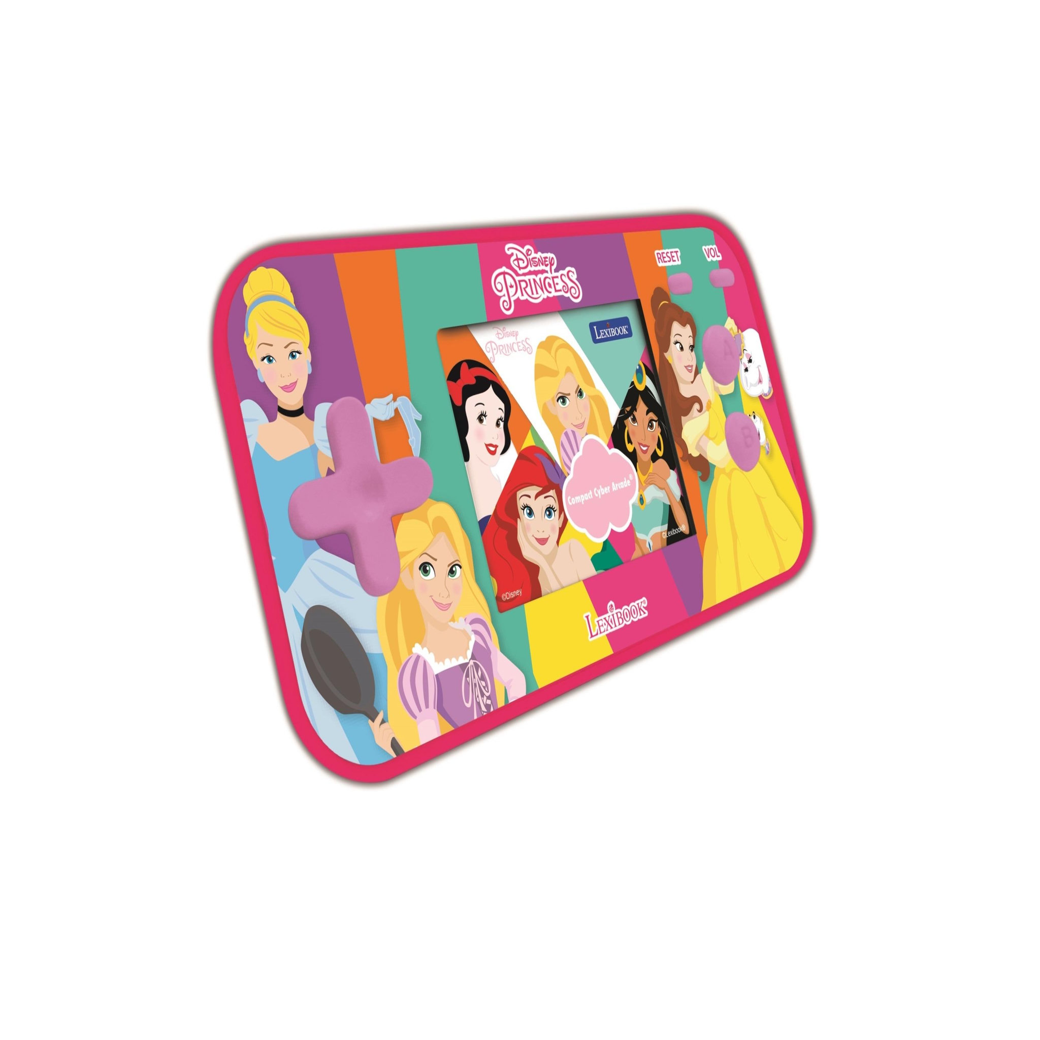 Voir la diapositive 4 : Lexibook Console de jeux portable couleur Disney Princesse Cyber Arcade Pocket