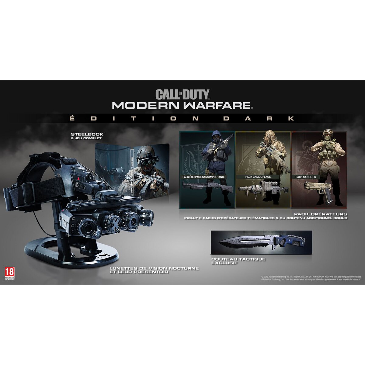 Activision Call Of Duty Modern Warfare Edition Dark PS4