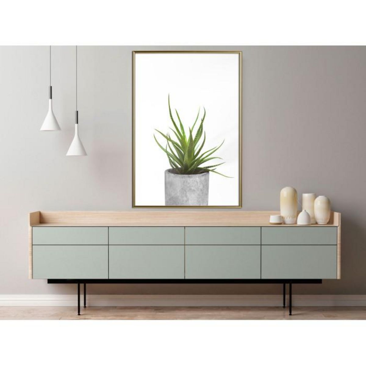 Paris Prix Affiche Murale Encadrée  Piece of Nature I