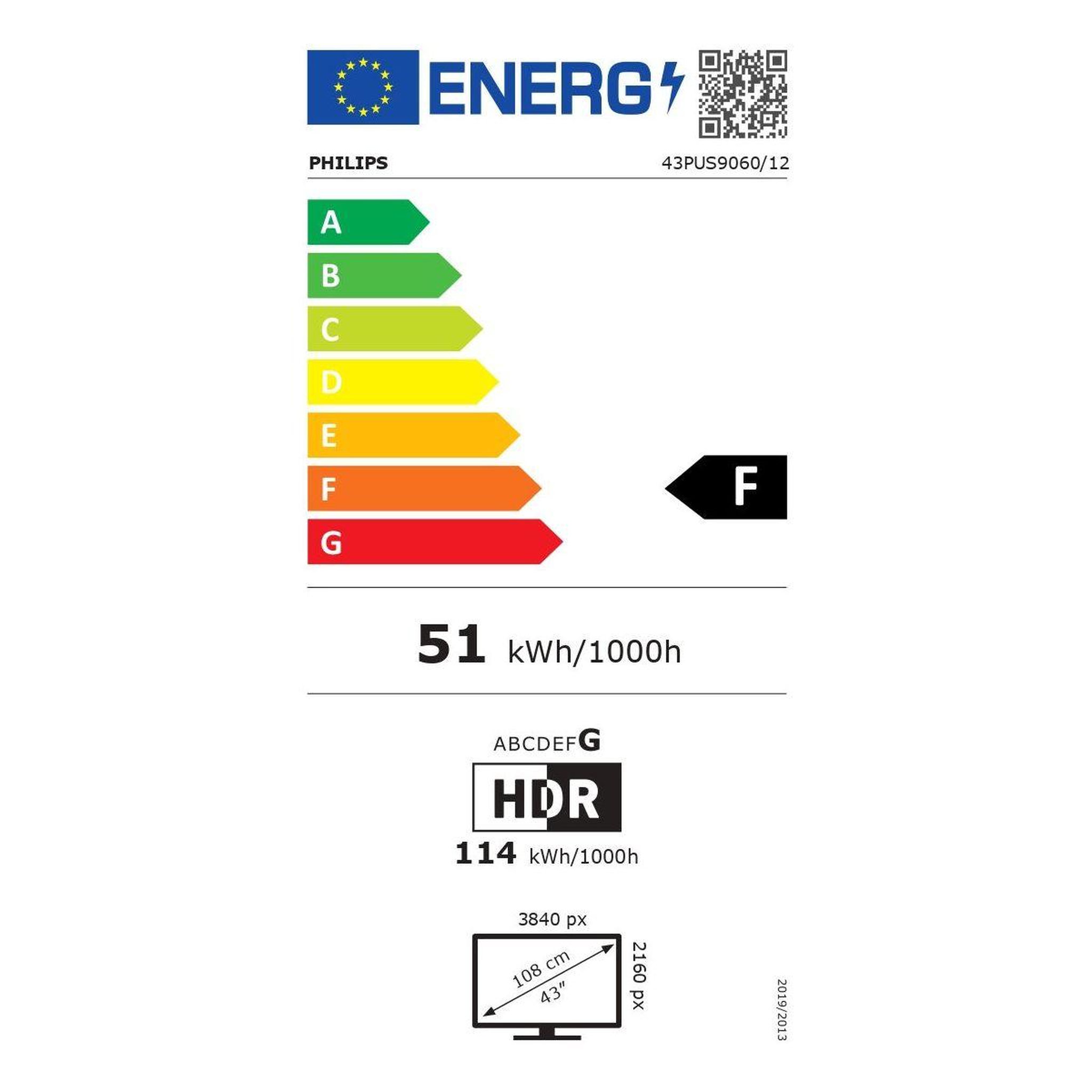 Voir la diapositive 6 : Philips Tv qled 43pus9060 ambilight 2025 108cm