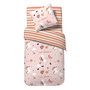 Voir la diapositive 2 : Parure housse de couette enfant en polycoton LICORNE